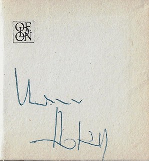Vladimír Holan (1905 - 1980) - Záhřmotí / Vladimír Holan (podpis) ; ilustrace Jaroslav Šerých