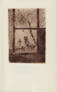 Bohuslav Reynek (1892 - 1971) - Odlet vlaštovek / Bohuslav Reynek