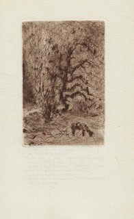 Bohuslav Reynek (1892 - 1971) - Odlet vlaštovek / Bohuslav Reynek