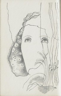 Toyen (1902 - 1980) - Rozervanec / Josef Kajetán Tyl ; litografie Toyen