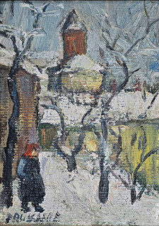 Štefan Prukner (1931 - 2011) - Zima v Bystrici