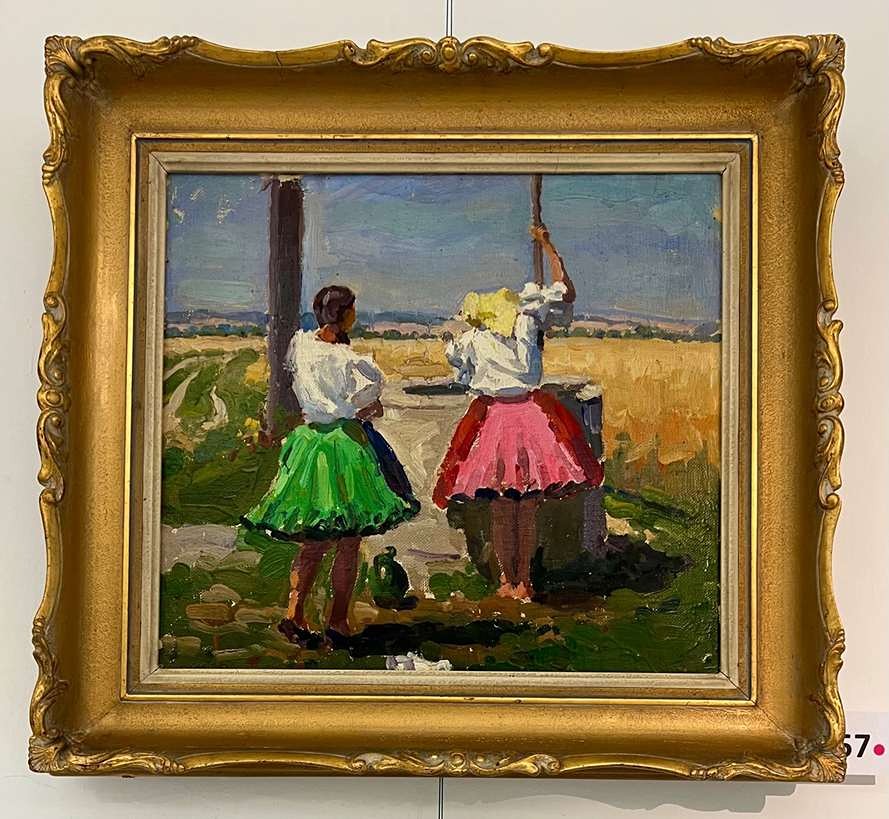 Jozef Teodor Mousson (1887 - 1946) - Pri studni