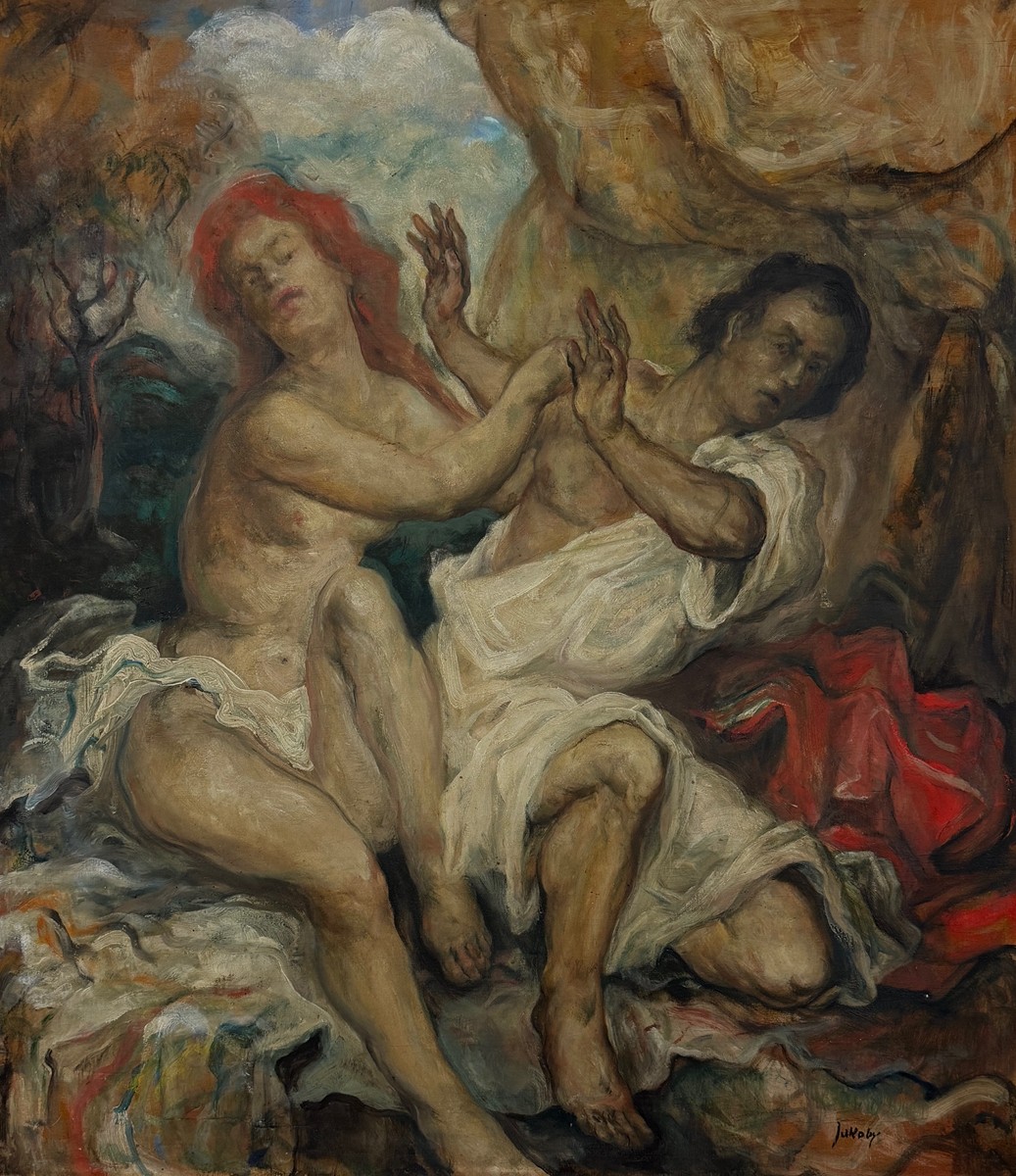 Július Jakoby (1903 - 1985) - Lót a jeho dcéra