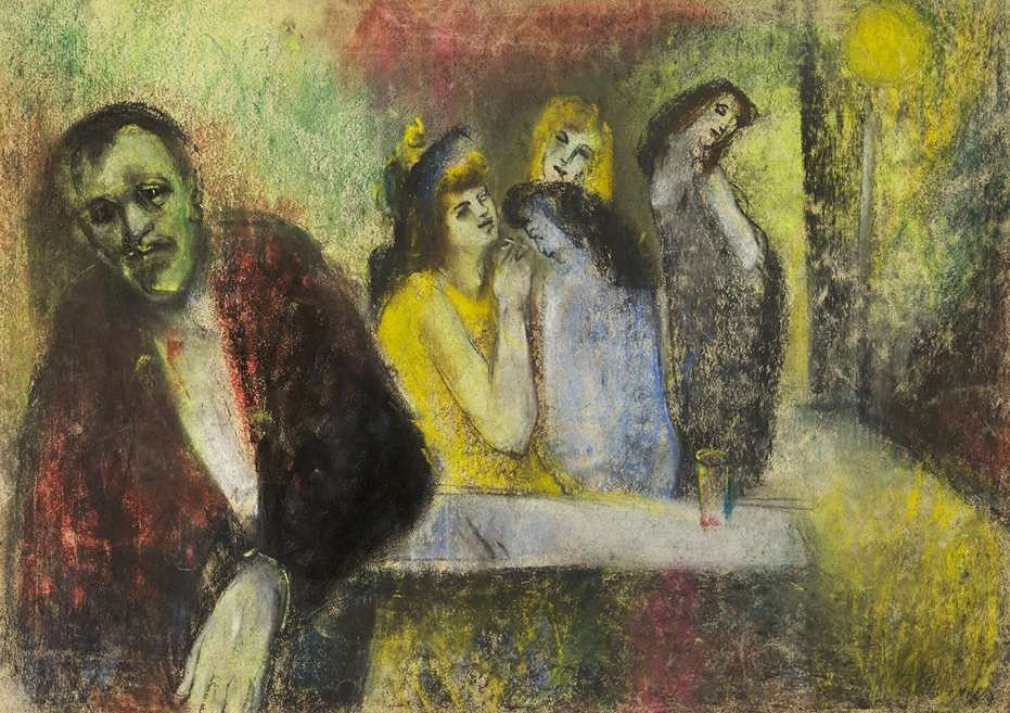 Vincent Hložník (1919 - 1997) - Z parížskeho nevestinca