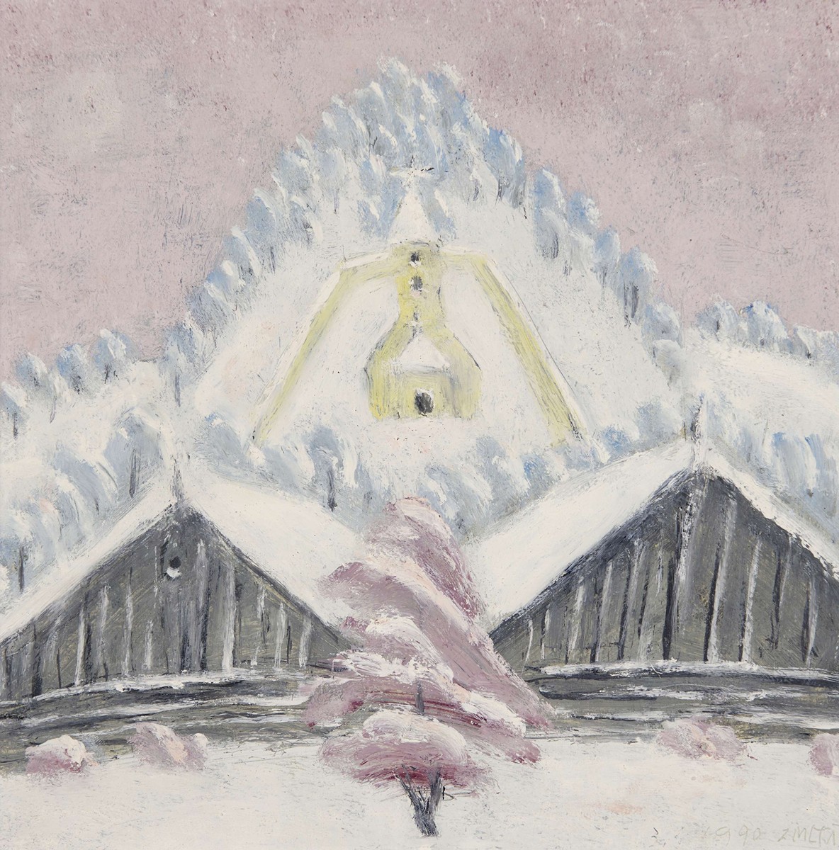 ERNEST ZMETÁK (1919-2004) - Zima