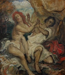 Július Jakoby (1903 - 1985) - Lót a jeho dcéra