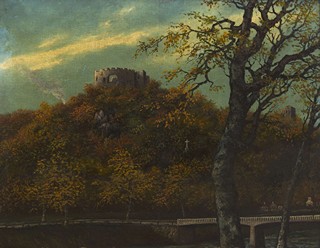 JOZEF KENEDICH (1883-1966) - Promenáda pod hradom