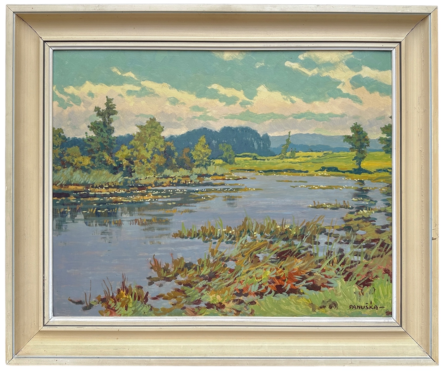 Jaroslav Panuška (1872 - 1958) - Radobrovský rybník