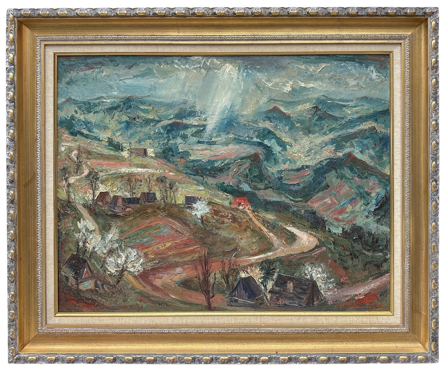 Alois Schneiderka (1896 - 1958) - Studený máj na Soláni