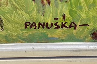 Jaroslav Panuška (1872 - 1958) - Radobrovský rybník