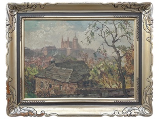 Jaro Procházka (1886 - 1949) - Pohled na Prahu