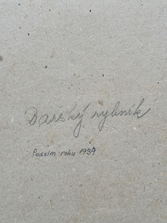 Jaroslav Panuška (1872 - 1958) - Žďárský rybník