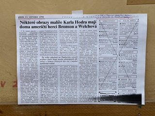 Karel Hodr (1910 - 2002) - Krajina večer - Švýcary