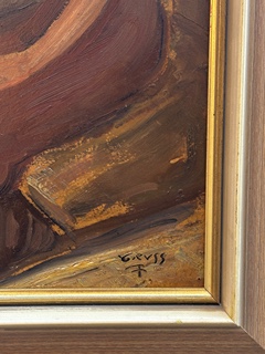 Franz Gruss (1891 - 1975) - Ve světnici
