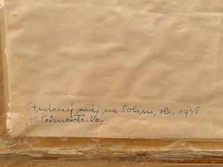 Alois Schneiderka (1896 - 1958) - Studený máj na Soláni
