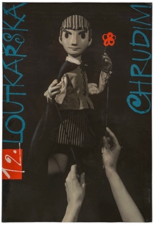 Jaroslav Sůra (1929 - 2011) - Návrh plakátu „12. loutkařská Chrudim”