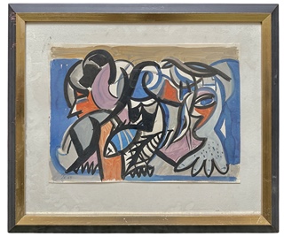 Josef Tockstein (1912 - 1992) - Abstrakce