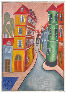 Karel Chaba (1925 - 2009) - Prokopská ulička