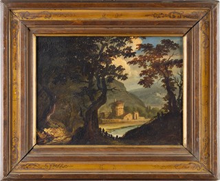 TWO ROMANTIC LANDSCAPES