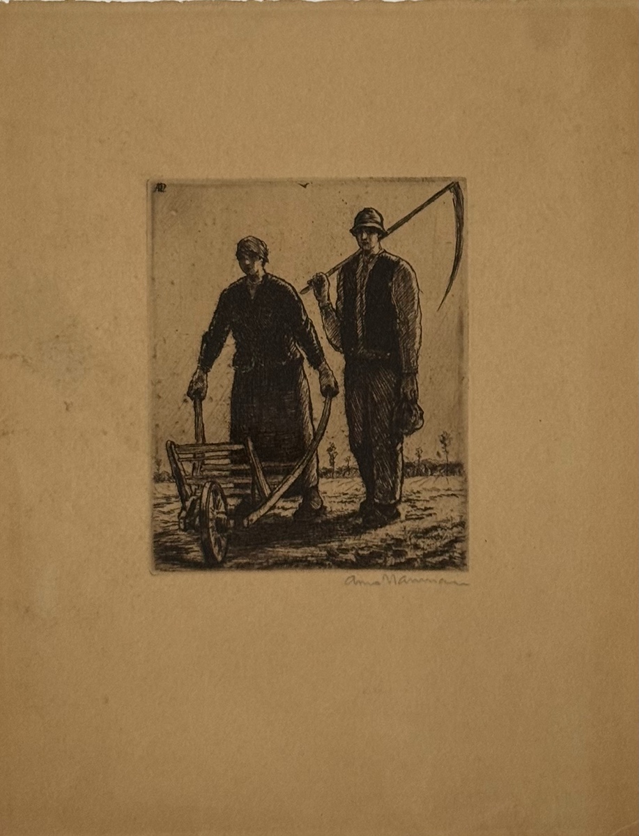 Nauman Arno (1887 - 1959) - Na pole