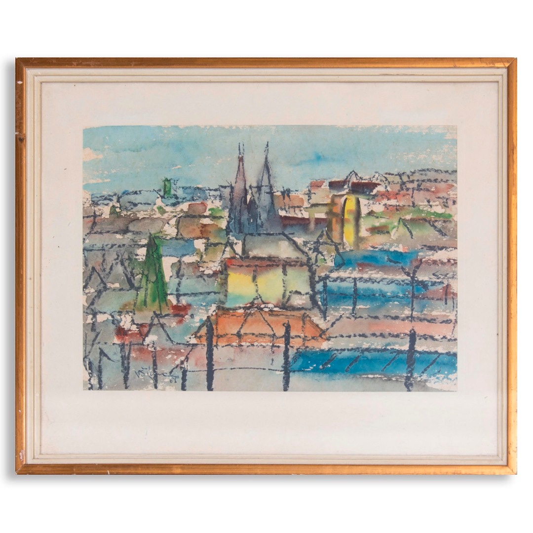 Šíma Ladislav (1885 - 1956) - Pohled na město