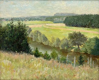 Trsek Vilém (1862 - 1937) - Letní krajina