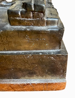 Ladislav Šaloun (1870 - 1946) - Bronzové sousoší-Kramář, Švehla, Rašín