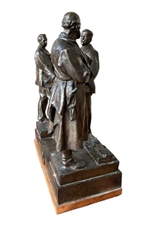 Ladislav Šaloun (1870 - 1946) - Bronzové sousoší-Kramář, Švehla, Rašín