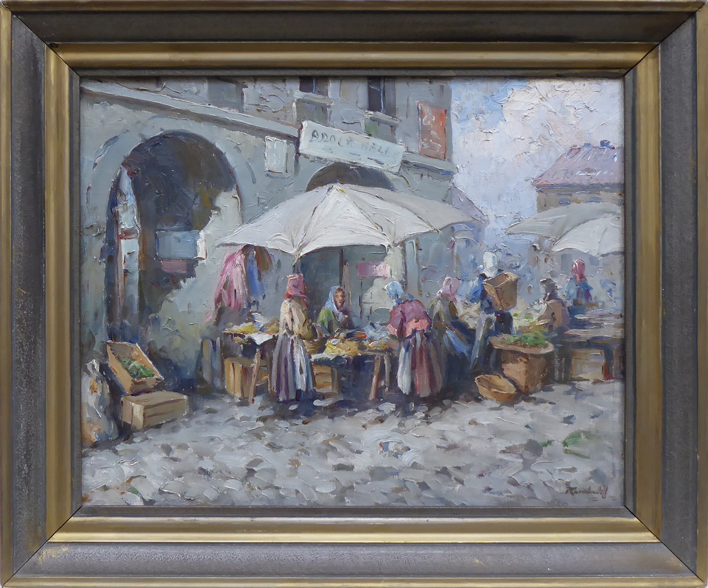 NA TRHU V PODLOUBÍ - J. ROMBALD