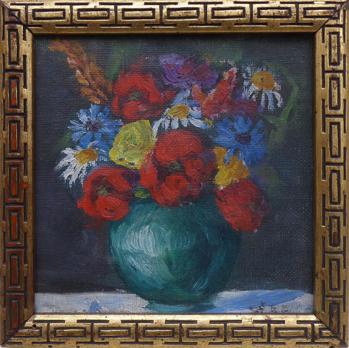 JOŽKA RYŠAVÁ-KAČÍRKOVÁ - PESTRÉ KVĚTINY VE VÁZE