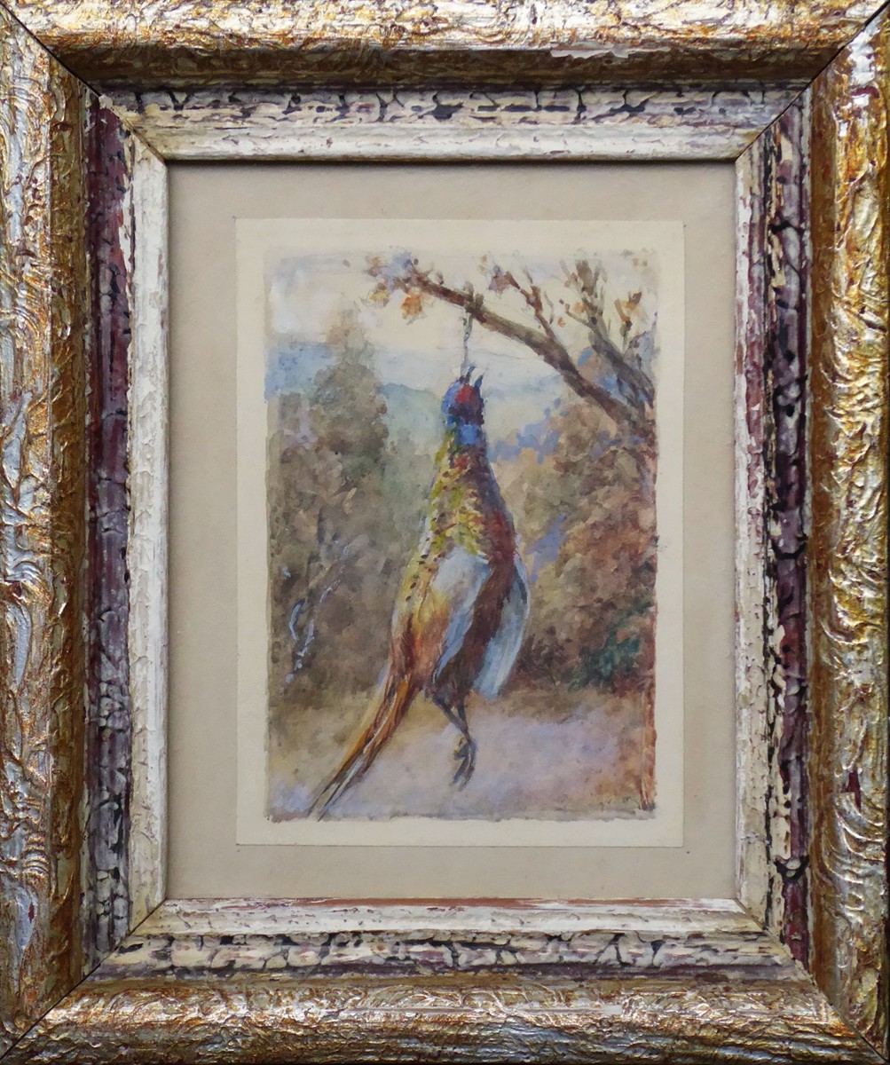 FRANTIŠEK JELÍNEK (1890-1977) - KRAJINA S BAŽANTEM