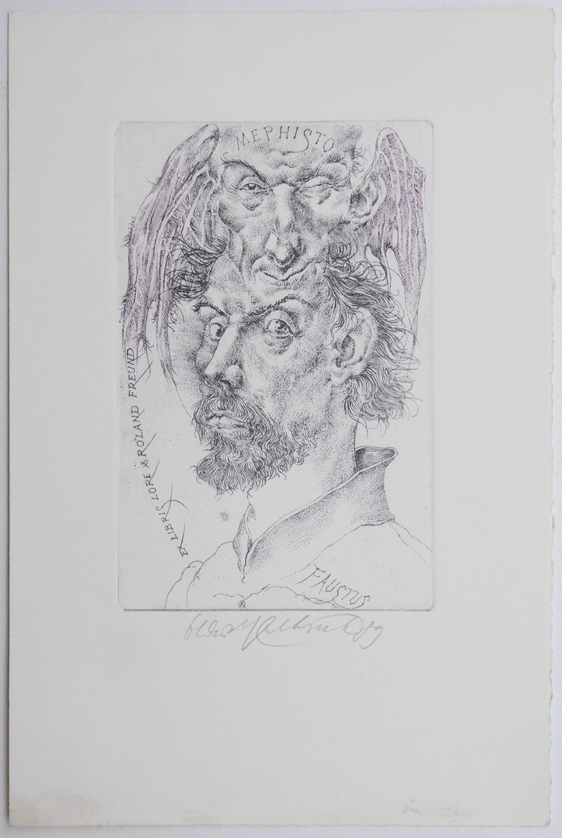 OLDŘICH KULHÁNEK (1940-2013) - MEPHISTO A FAUSTUS