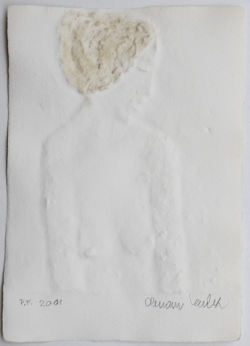 OLBRAM ZOUBEK (1926-2017) - DÍVKA S RUKAMA V KLÍNĚ