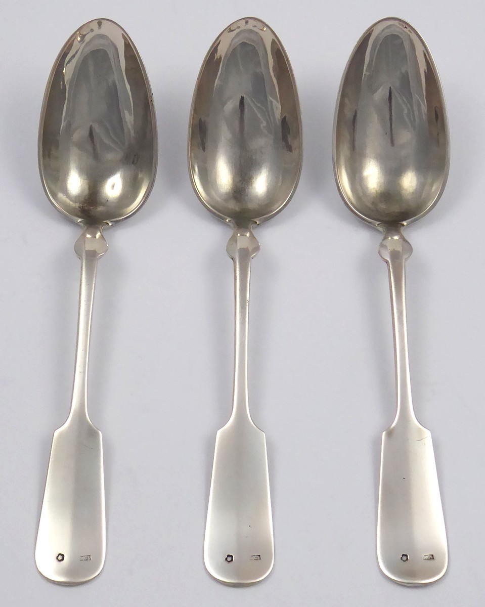 TŘI STŘÍBRNÉ LŽÍCE - GOLDSCHMIDT MICHAEL & SÖHNE, WIEN