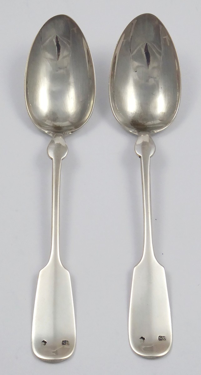 DVĚ STŘÍBRNÉ LŽÍCE - STEFAN KLEINDIENST, WIEN