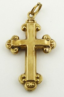 ZLATÝ KŘÍŽEK - PŘÍVĚSEK