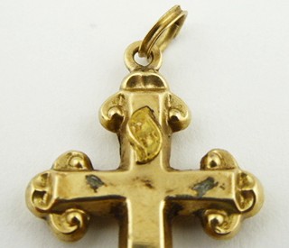 ZLATÝ KŘÍŽEK - PŘÍVĚSEK
