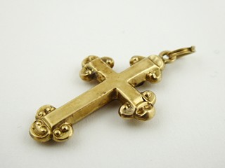 ZLATÝ KŘÍŽEK - PŘÍVĚSEK