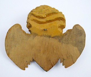 HLAVA ANDĚLA S KUDRNATÝMI VLASY V RENESANČNÍM STYLU