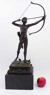 DLE PETER VISCHER ML. A PETER FLOETNER - APPOLLÓN - ROZMĚRNÝ BRONZ