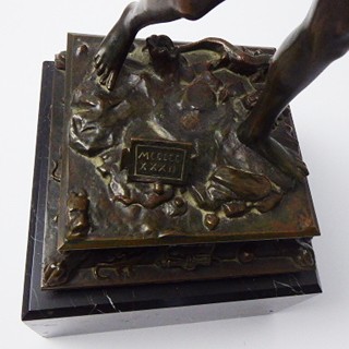 DLE PETER VISCHER ML. A PETER FLOETNER - APPOLLÓN - ROZMĚRNÝ BRONZ