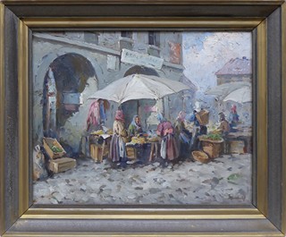 NA TRHU V PODLOUBÍ - J. ROMBALD