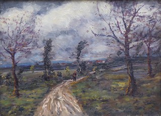 VLASTIMIL KAČÍREK (1895-1970) - CESTOU K VESNICI