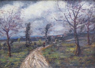 VLASTIMIL KAČÍREK (1895-1970) - CESTOU K VESNICI