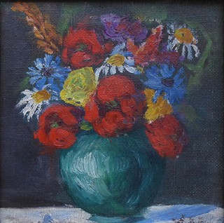 JOŽKA RYŠAVÁ-KAČÍRKOVÁ - PESTRÉ KVĚTINY VE VÁZE