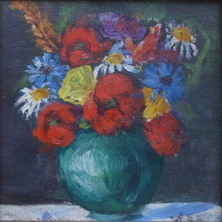 JOŽKA RYŠAVÁ-KAČÍRKOVÁ - PESTRÉ KVĚTINY VE VÁZE