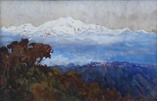 TONI ANTONIE SCHULZ (1858-1918) - TIGER HILL, DARJEELING