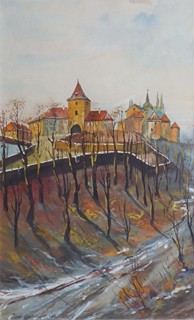 JAN PROCHÁZKA (NAR. 1939) - POD PRAŽSKÝM HRADEM