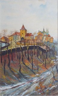 JAN PROCHÁZKA (NAR. 1939) - POD PRAŽSKÝM HRADEM