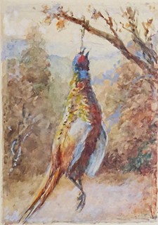 FRANTIŠEK JELÍNEK (1890-1977) - KRAJINA S BAŽANTEM